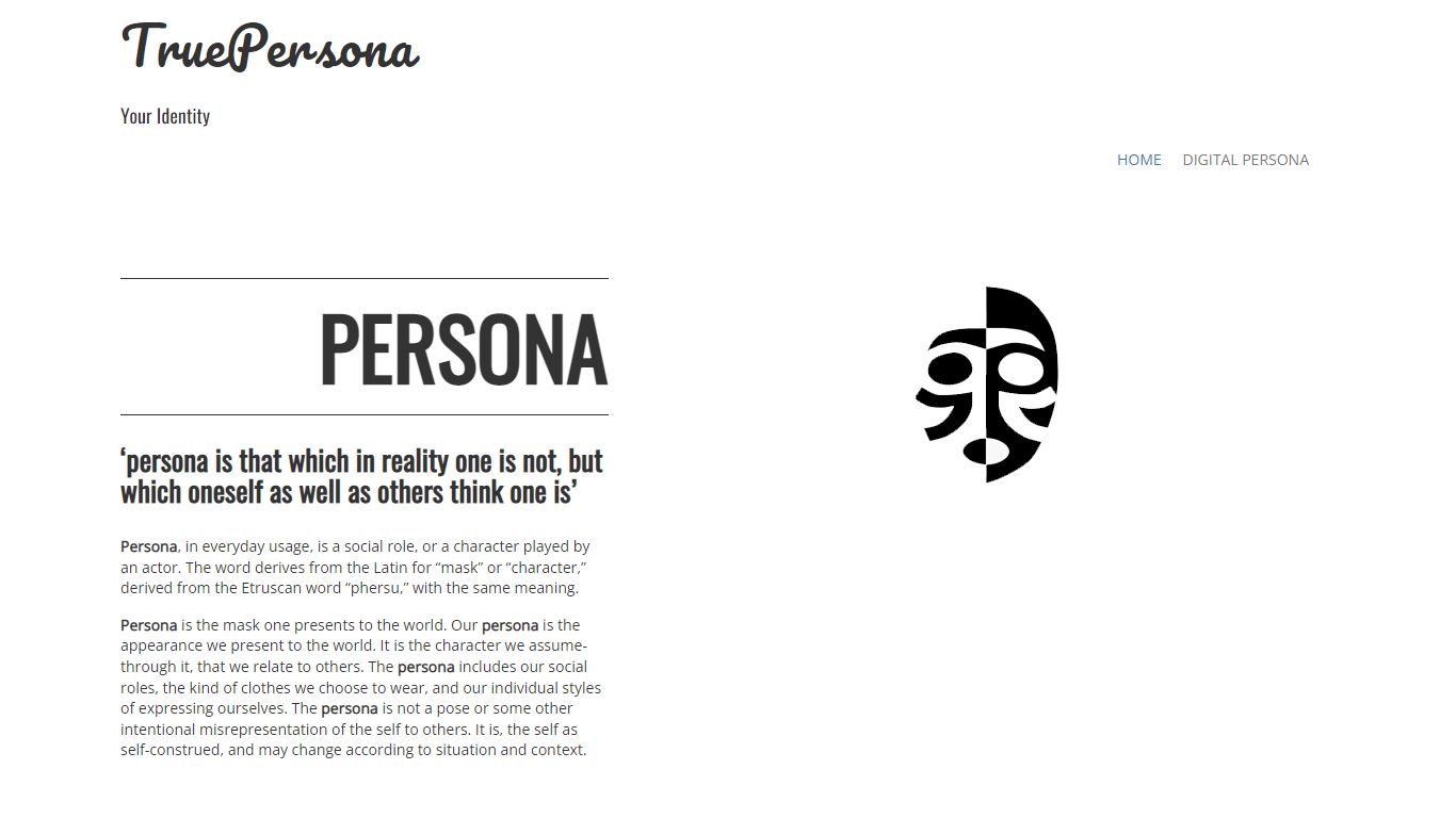 Home | TruePersona